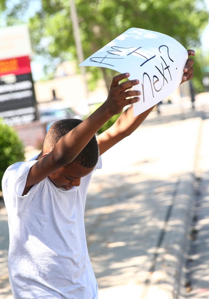 #BlackLivesMatter protest Mason City June 1 (13).jpg Cooper 2